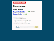 Tablet Screenshot of nawaem.com